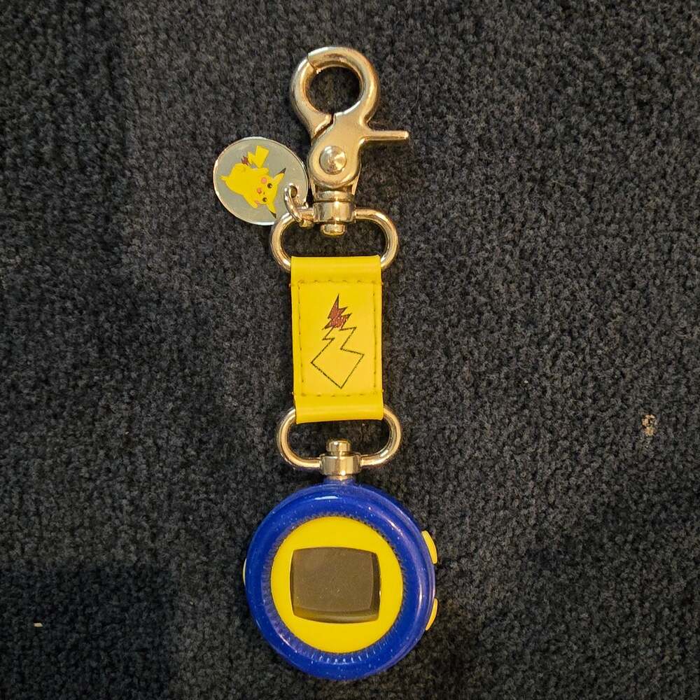 Vintage 1998 Trendmasters Pokemon Pikachu Animated Clip Buddy Watch